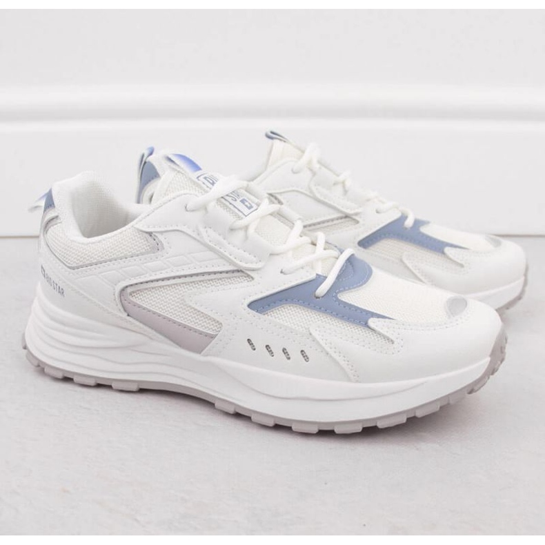 Scarpe sportive femminili Big Star NN274A094 White bianca 2