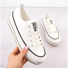 Sneaker sulla piattaforma Big Star White NN274205 bianco 1