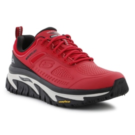Scarpe Skechers Arch Fit Road Walker Recon 37333-RDBK rosso 1