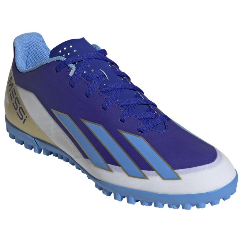 Scarpe Adidas X Crazyfast Club Messi Tf ID0726 blu 1