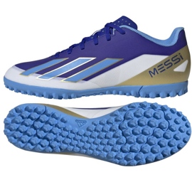 Scarpe Adidas X Crazyfast Club Messi Tf ID0726 blu 3