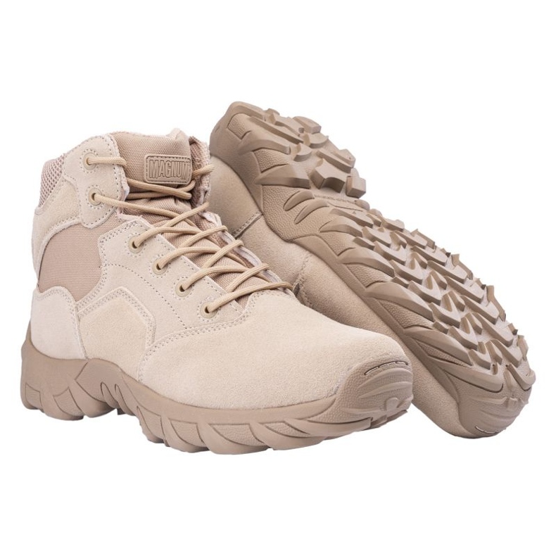 Scarpe Magnum Cobra 6.0 V1 in pelle scamosciata 92800437506 beige marrone 1
