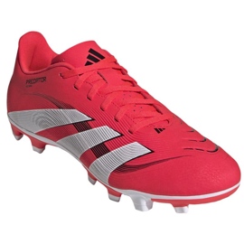 ADIDAS PREVATOR CLUB FG/MG ID1326 SCARPE DI CALCIO rosso 1