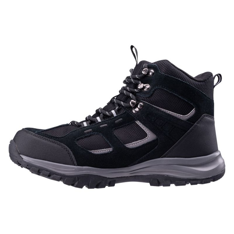 Hi-Tec Scarpe turistiche a metà diodo con membrana nera nero 1