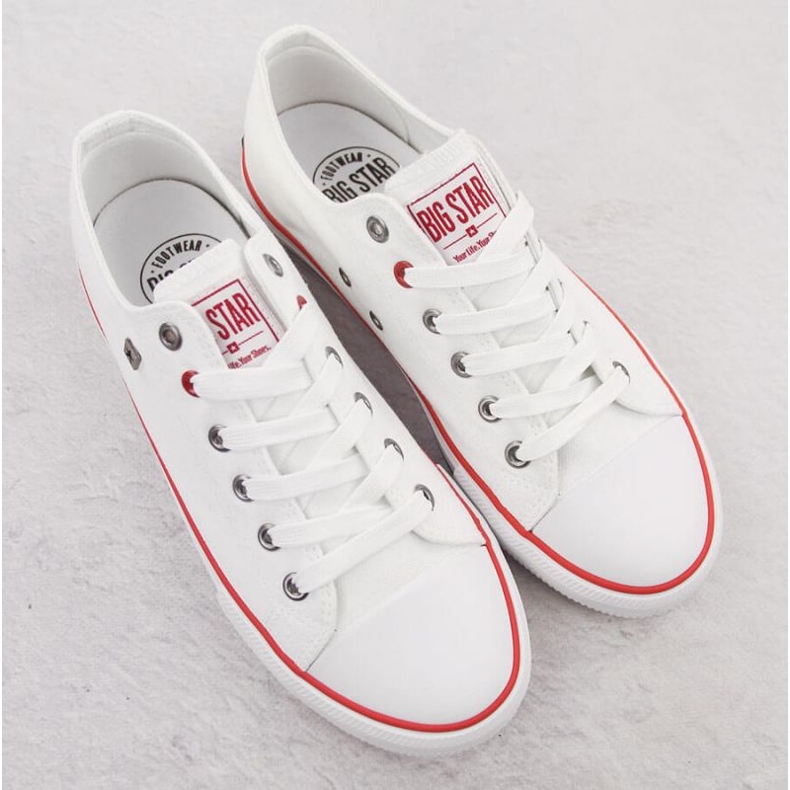 Big Star classica NN174301 Sneaker bianche bianco 2