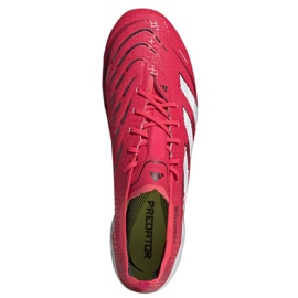 Scarpe da calcio Adidas Predator Elite Sg ID3853 rosso 1