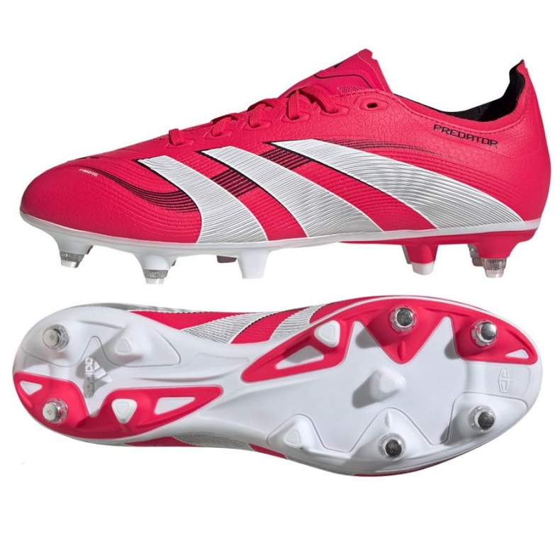 ADIDAS PREVATOR League SG ID3762 SCARPE DI CALCIO rosso 1