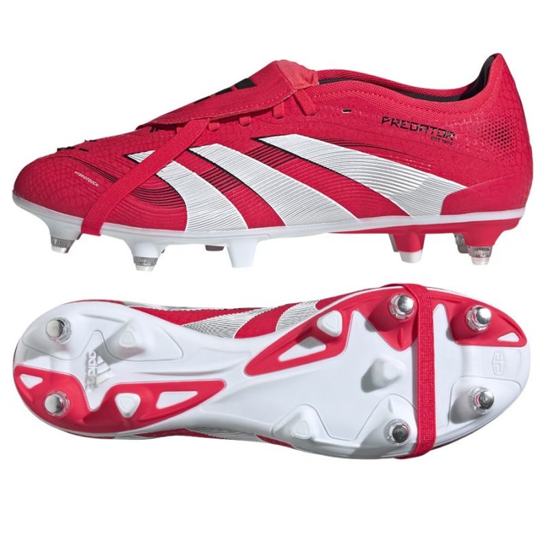 Scarpe da calcio Adidas Predator Pro Ft Sg JR0453 rosso 1