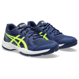 Scarpe da pallavolo Asics Upcourt 6 Gs 1074A045 400 blu 2