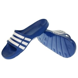Ciabatte Adidas Duramo Slide G14309 blu 2