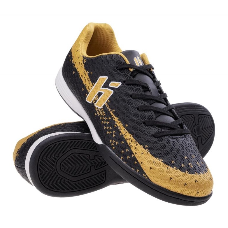 Huari Recoleti IC M000165744 Scarpe da calcio nero e giallo 1