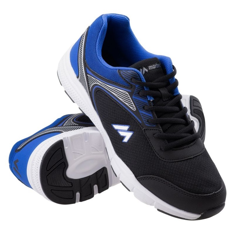 Martes Lasabi Black and Blue Sports Scarpe nero 1