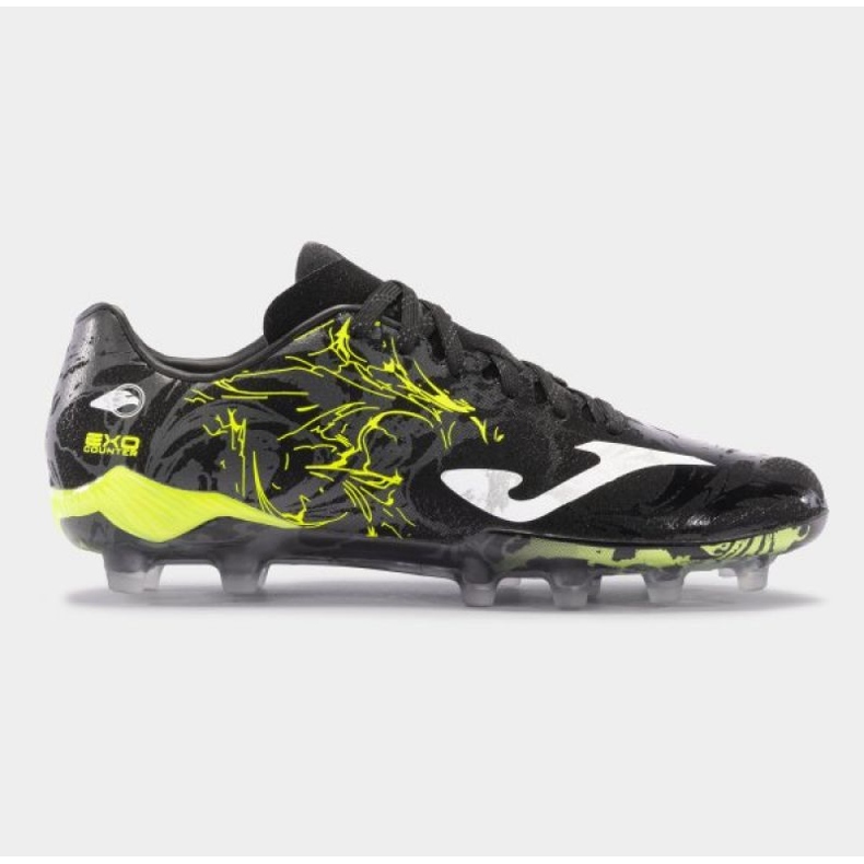 Joma Supercopa 2401 Black Lemon Fluor Company Ground nero 1