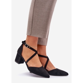 Pompe sul post Eco Suede Sergio Leone Black nero 1