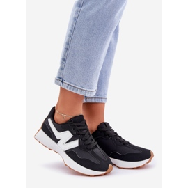 Scarpe Sportive da Donna Sneakers Nere nero 1