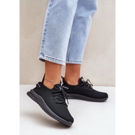 Scarpe sportive femminili ramificate da donna nere nero 2