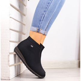 Stivali da donna Isolata Black Rieker in 98251-00 nero 2