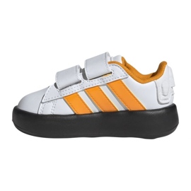 Adidas Droids Grand Court CF e IH1140 SCARPE VELCRO bianca 1