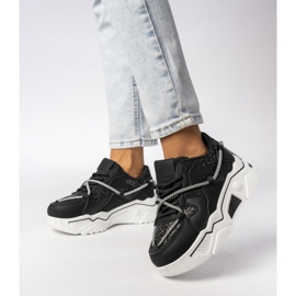 Sneaker sportive femminili - Black nero 1