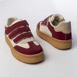 Sneaker borgogna femminili rosso 1