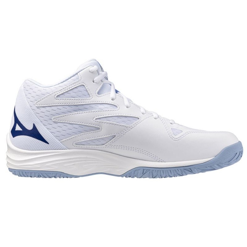 Scarpe a lama Mizuno Thunder con Mid V1GA237597 White bianco 1