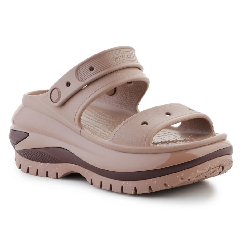 Infradito Crocs Mega Crush Sandalo 207989-2Q9 marrone 2