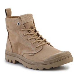 Scarpe Palladium Pampa Hi Skin U 74379-284-M Tan beige 2