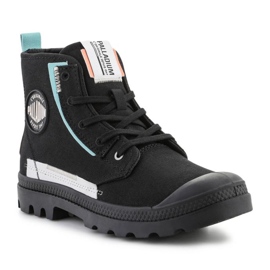 Palladium Pampa Underlayer 99183-008-M Scarpe nere nero 2