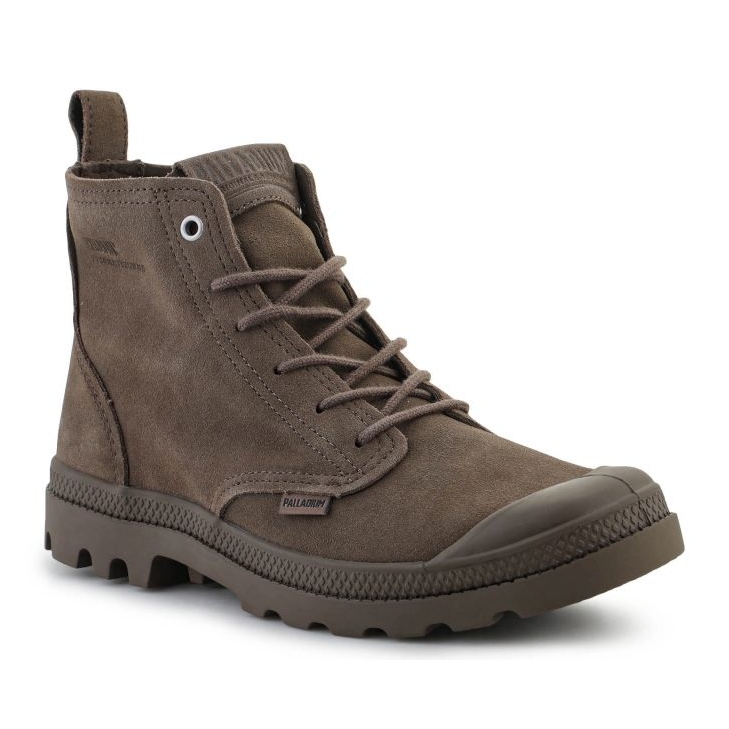 Scarpe Palladium Pampa Hi Skin 74379-276-M marrone 2