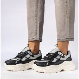 Sneaker sportive nere femminili nero 1