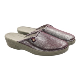 Befado scarpe da donna pantofole 219d468 multicolore argento 4