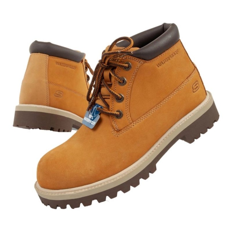 Scarpe Skechers 205274/WTN marrone 2