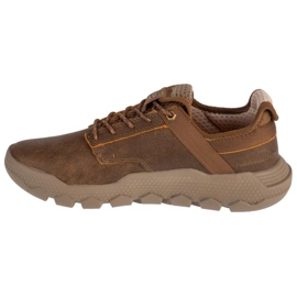Caterpillar Hex Lite in pelle P726318 Scarpe marroni marrone 1