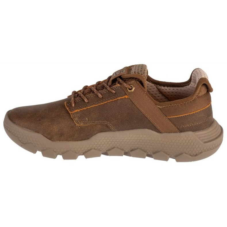 Caterpillar Hex Lite in pelle P726318 Scarpe marroni marrone 1