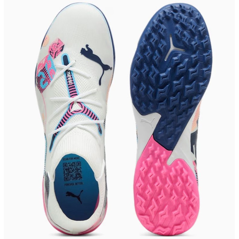 Puma Furure 7 Match Vol.Up TT 108075-01 Scarpe bianche bianca 1
