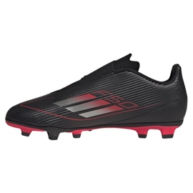 Adidas F50 Club Vel FG/Mg IE3730 Velcro nero 1
