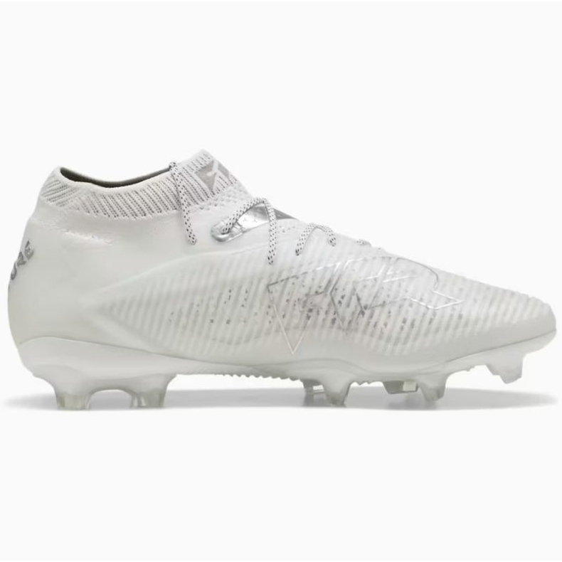 PUMA Future 8 Ultimate FG 108138-04 Scarpe bianche con calza bianca 1