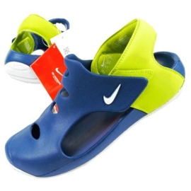 Scarpe sportive sandali in schiuma Nike DH9462-402 blu 1
