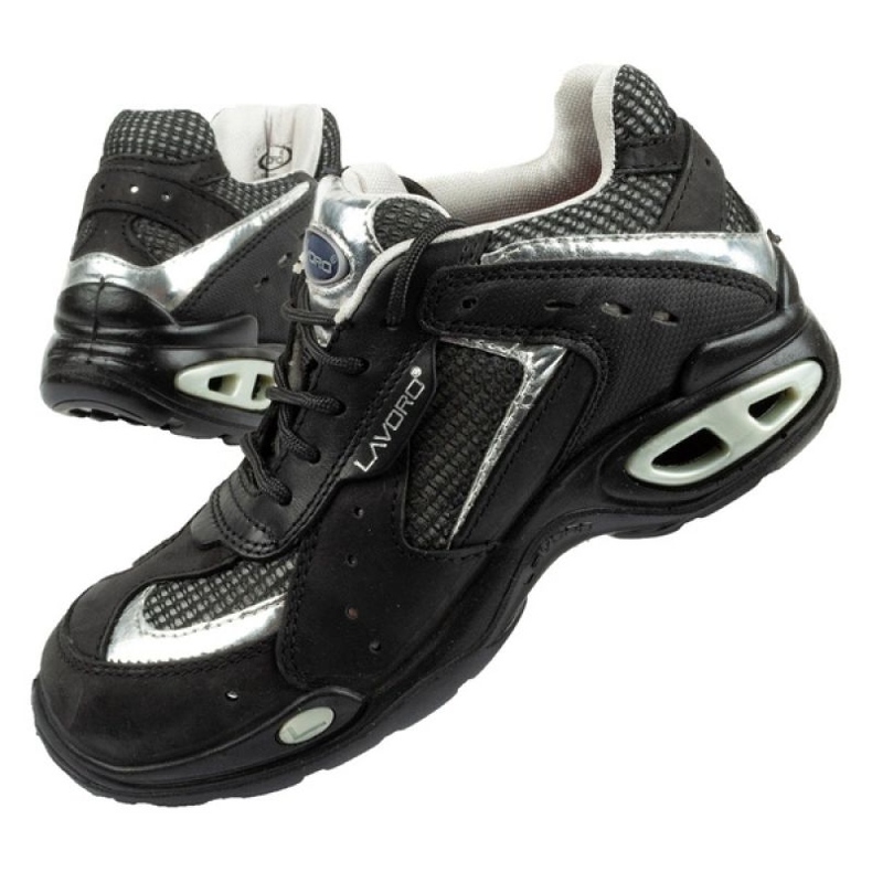Scarpe Lavoro Argento Indy U 1276.70 nero 1