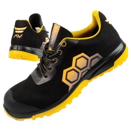 Scarpe Lavoro Lynx Gialle 1257.55 nero 1