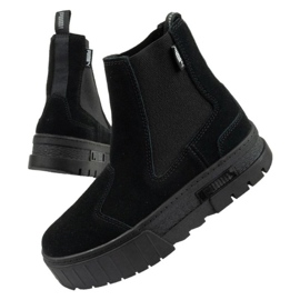 Puma Mayze Chelsea Scamosciato W scarpe 382829 01 nero 1