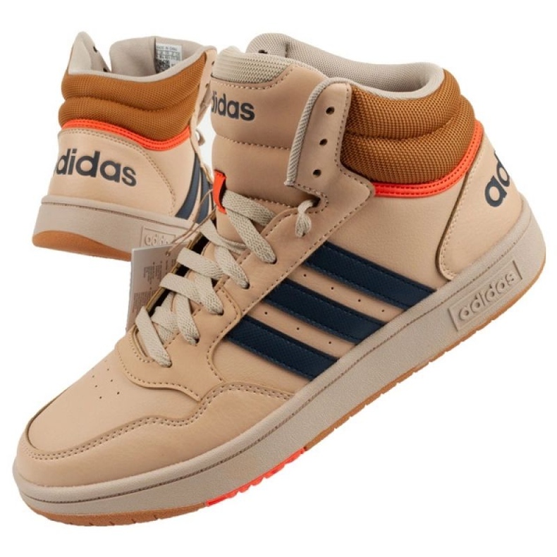 Scarpe Adidas Hoops 3.0 GX9608 beige 1