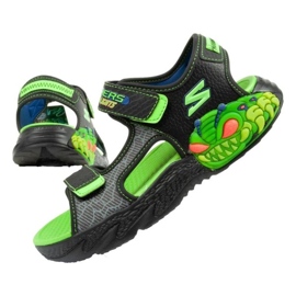 Sandali Skechers 400614L/BKLM verde 1