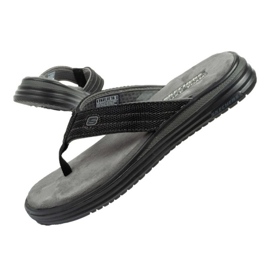 Infradito Skechers Proven M 204577 Blk nero 2