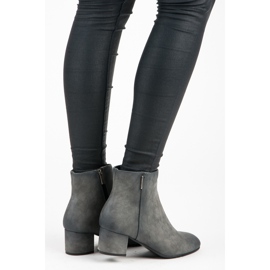 Vinceza Stivali con tacco basso grigio 1