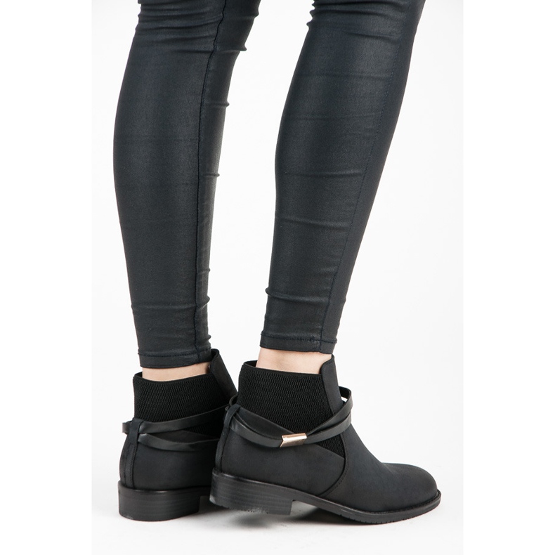 Vinceza Stivali bassi Jodhpur nero 1