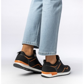 Sneaker sportive nere femminili nero 1