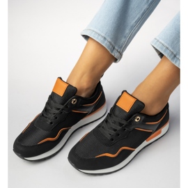 Sneaker sportive nere femminili nero 2