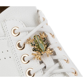 Olivier Sneakers in pelle da donna 1279 bianchi bianca 2