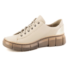 Olivier SCARPE DI NASTURA DELLA VERE DONNA -UP SCHIE OLIVIE 1223 BEIGE 1